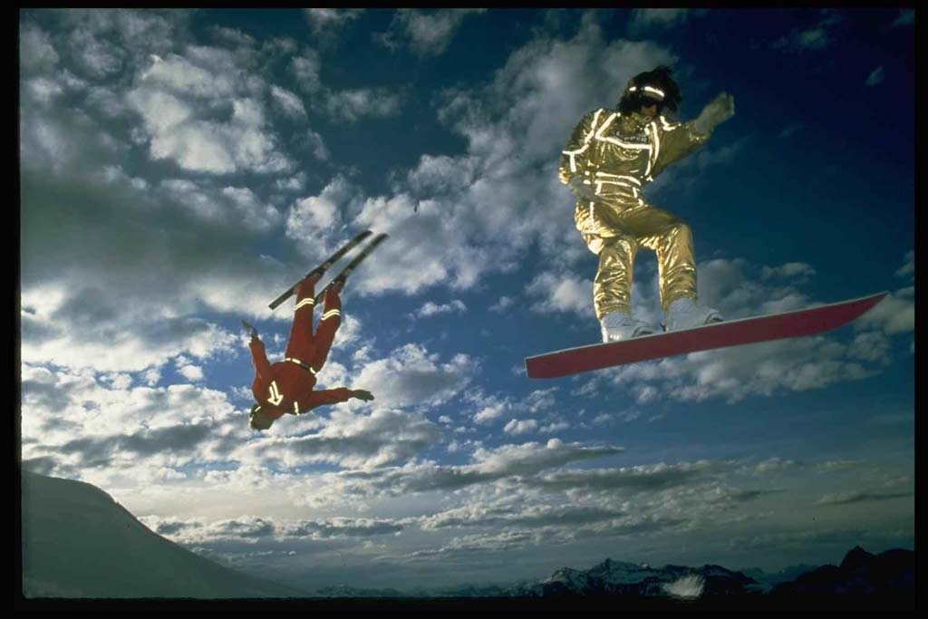 Тоже Лыжный спорт (skiing)